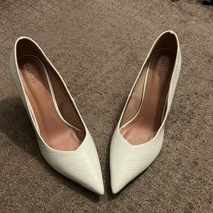 white heels